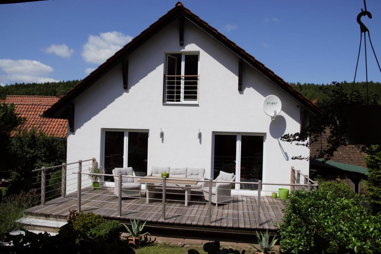 Superior - Ferienhaus Am Engelsbach Im Thueringer Wald Bagian luar foto