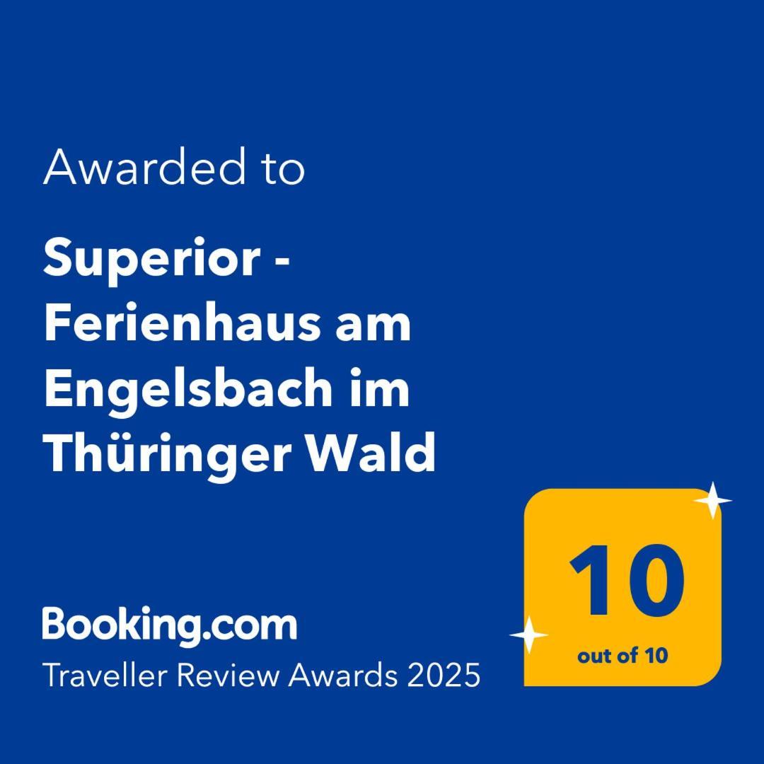 Superior - Ferienhaus Am Engelsbach Im Thueringer Wald Bagian luar foto